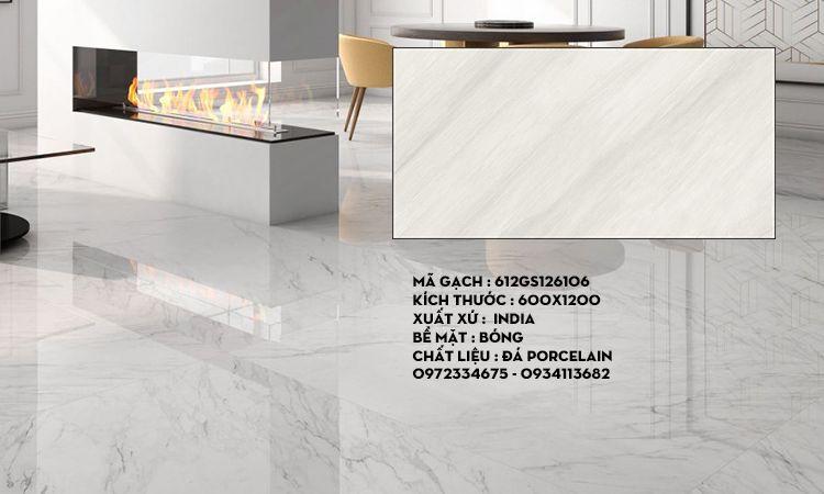 Gạch Ấn Độ 600x1200 612GS126106