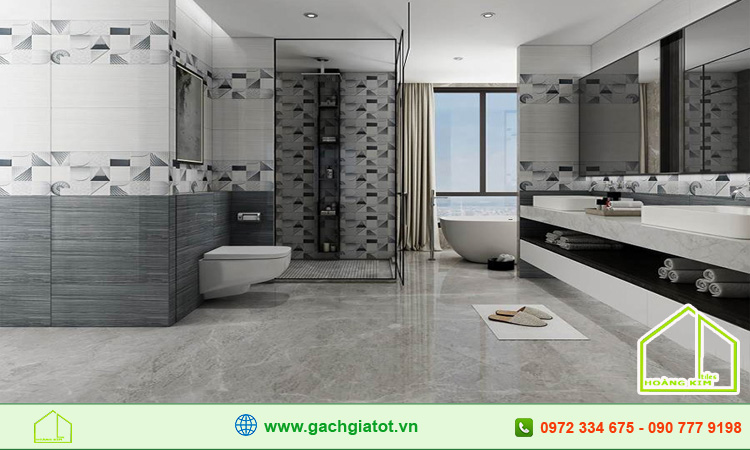 Gạch lát nền nhà vệ sinh
