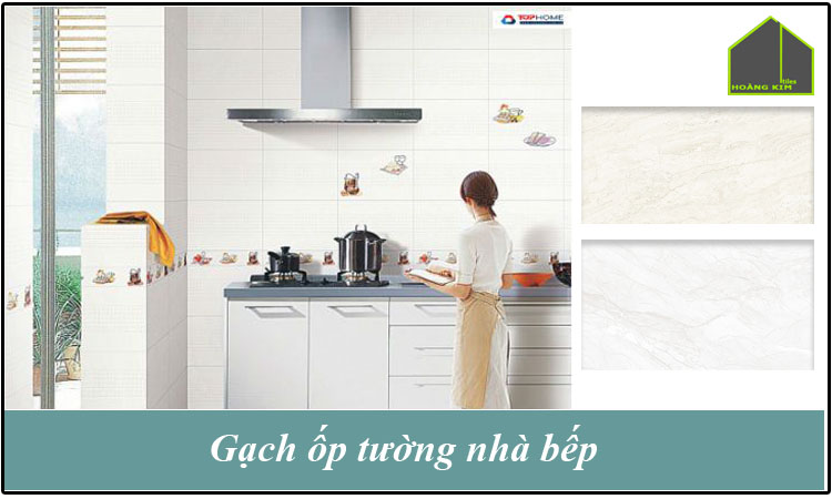 Gạch ốp tường cho bếp
