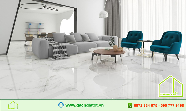 Gạch trắng vân mây